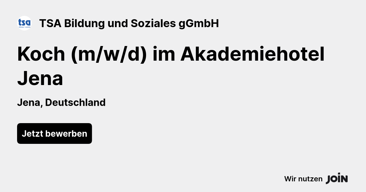 TSA Bildung und Soziales gGmbH logo