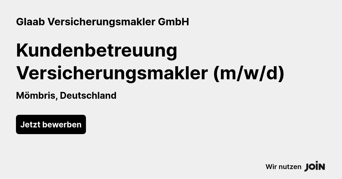 Glaab Versicherungsmakler GmbH logo