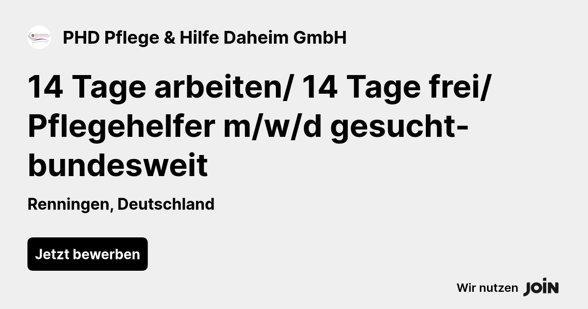PHD Pflege & Hilfe Daheim GmbH logo