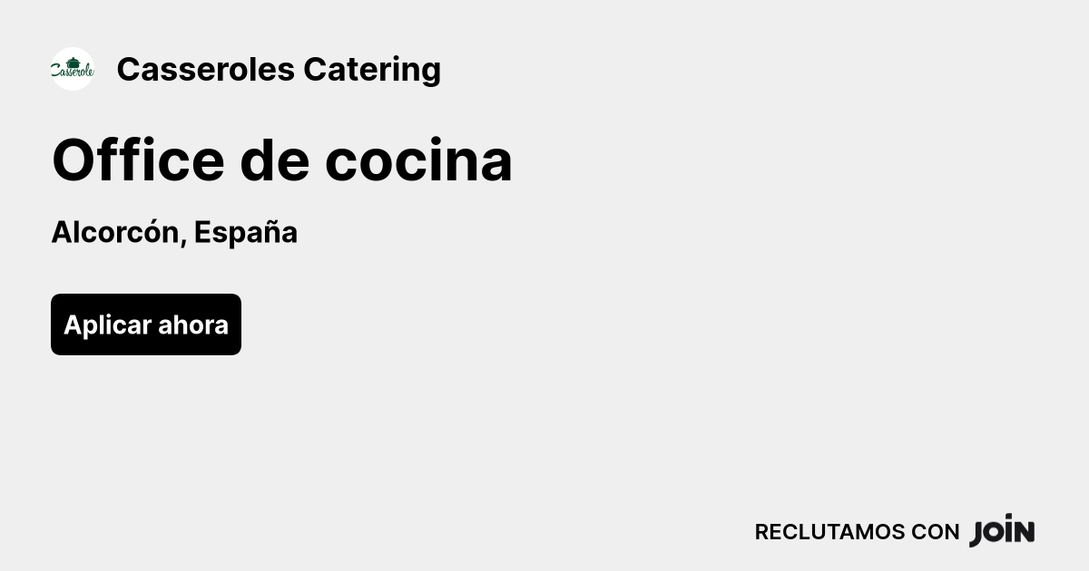 Casseroles Catering logo