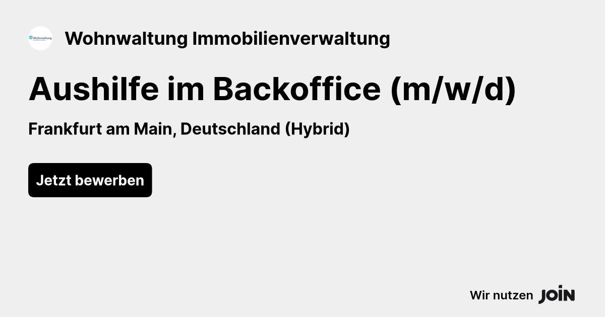 Wohnwaltung Immobilienverwaltung logo