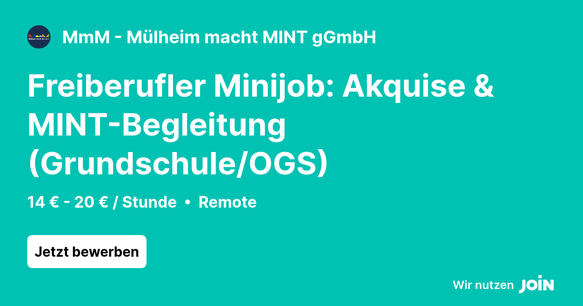 MmM - Mülheim macht MINT gGmbH logo