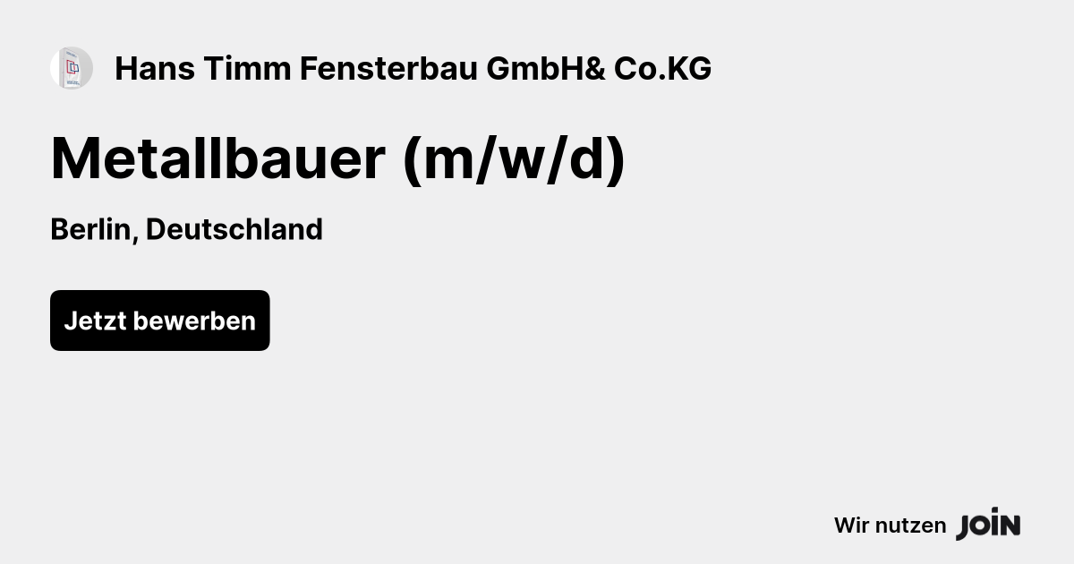 Hans Timm Fensterbau GmbH& Co.KG logo