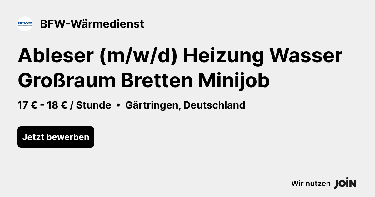 BFW-Wärmedienst logo