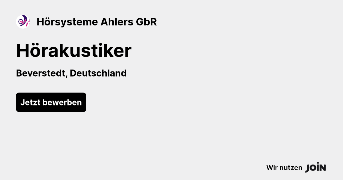 Hörsysteme Ahlers GbR logo