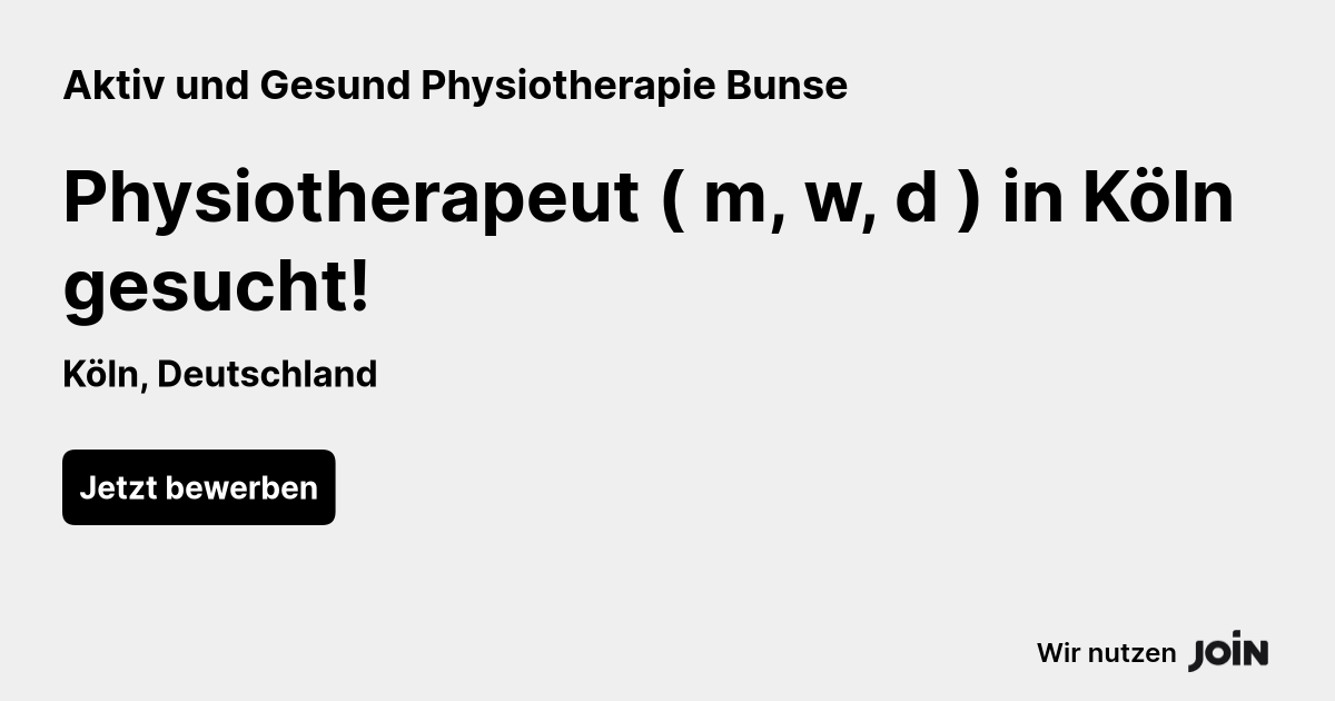 Aktiv und Gesund Physiotherapie Bunse logo