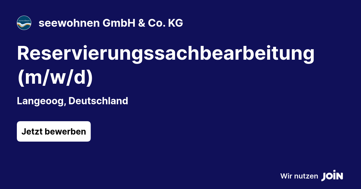 seewohnen GmbH & Co. KG logo