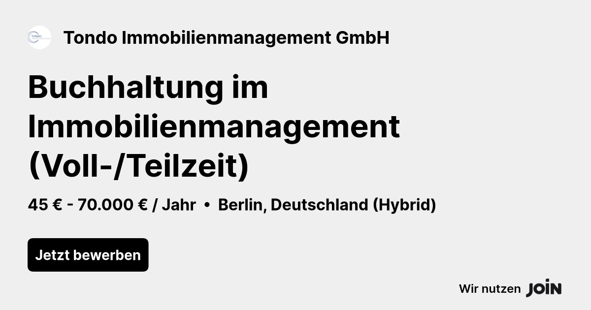 Tondo Immobilienmanagement GmbH logo