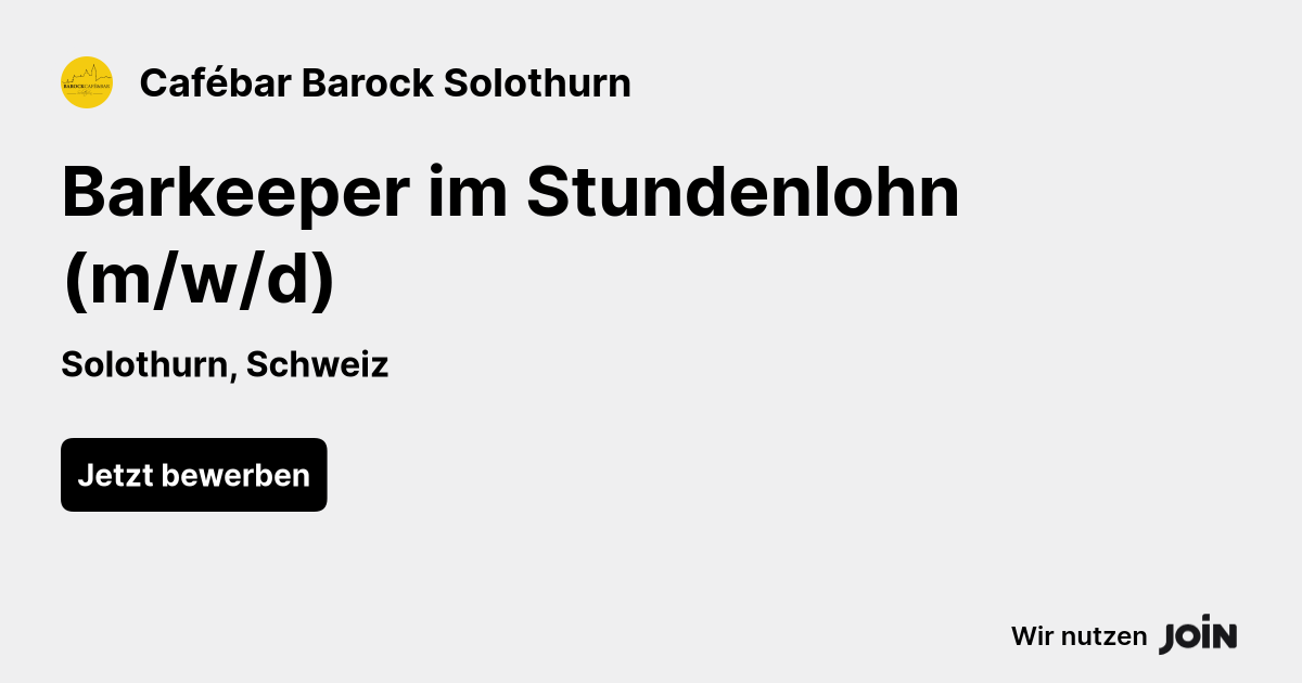 Cafébar Barock Solothurn logo