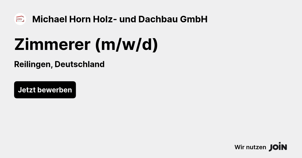 Michael Horn Holz- und Dachbau GmbH logo