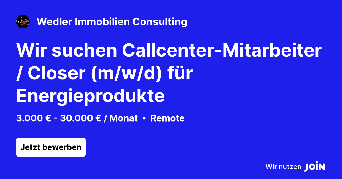Wedler Immobilien Consulting logo