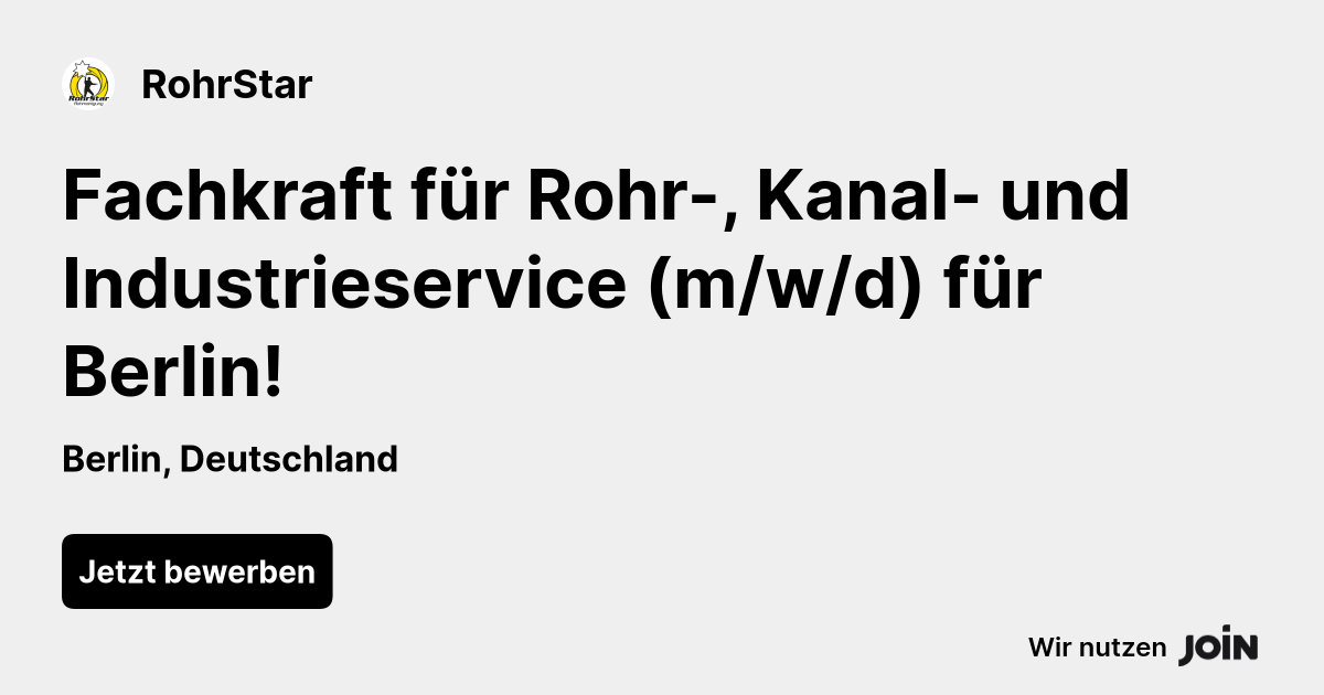 Rohrstar logo