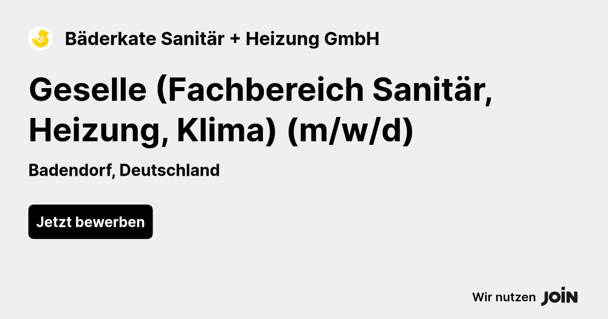 Bäderkate Sanitär + Heizung GmbH logo