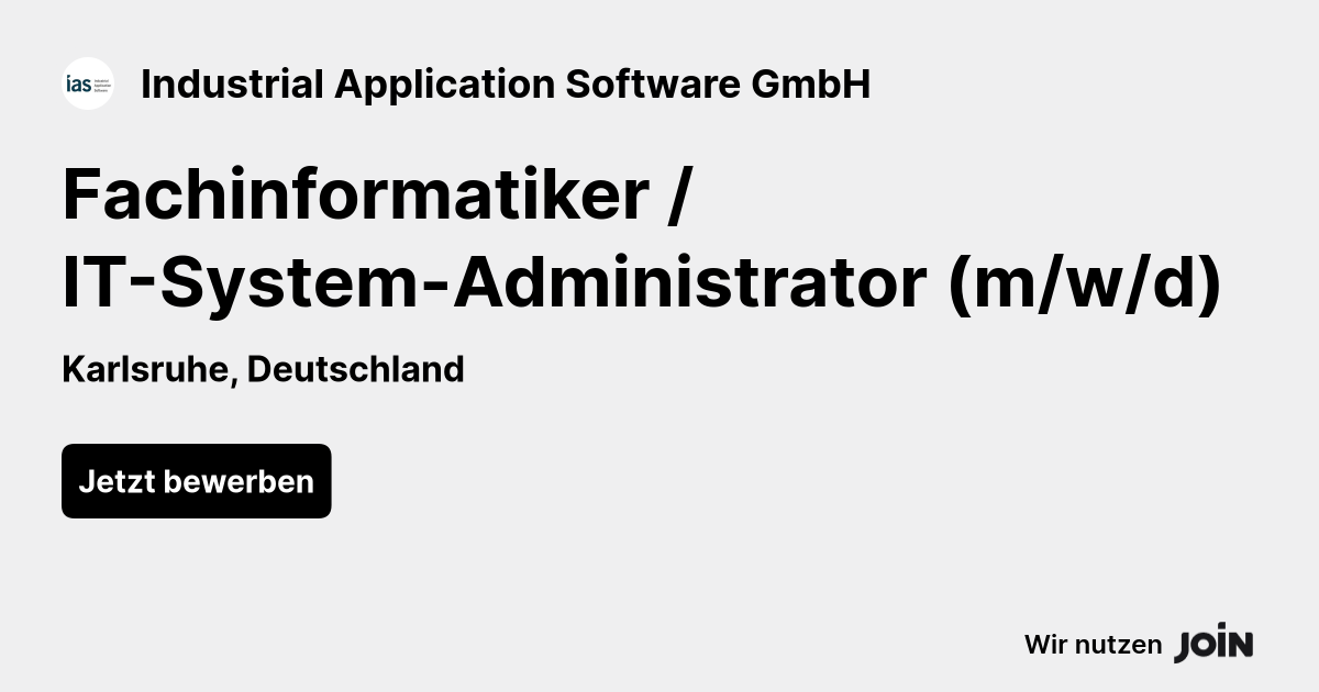 Industrial Application Software GmbH logo