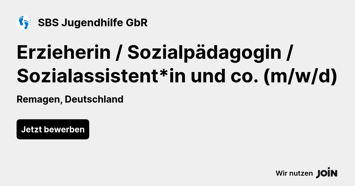 SBS Jugendhilfe GbR logo