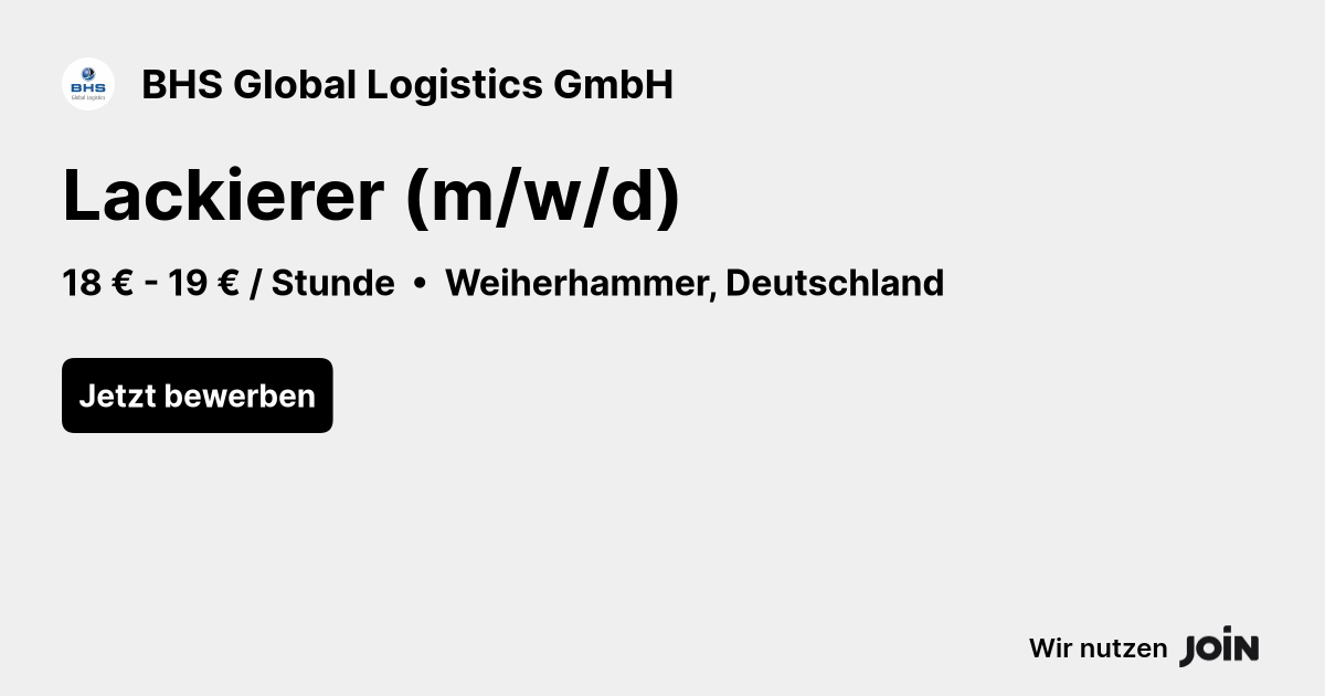 BHS Global Logistics GmbH logo