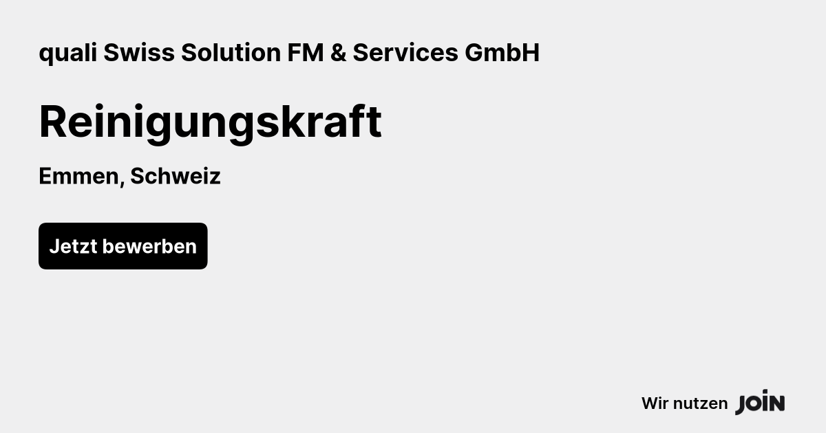 quali Swiss Solution FM & Services GmbH logo