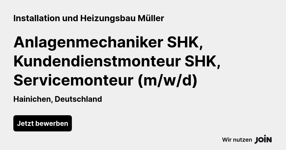 Installation und Heizungsbau Müller logo