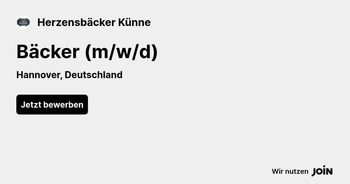 Herzensbäcker Künne logo