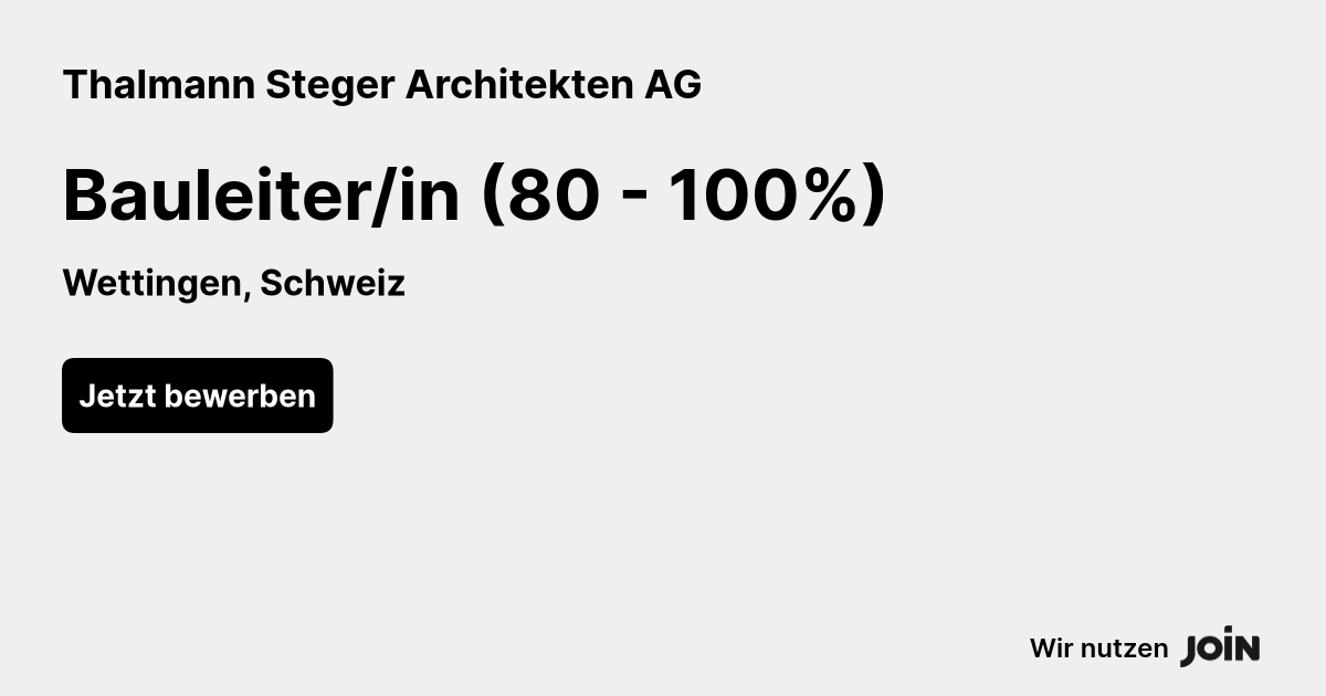 Thalmann Steger Architekten AG logo