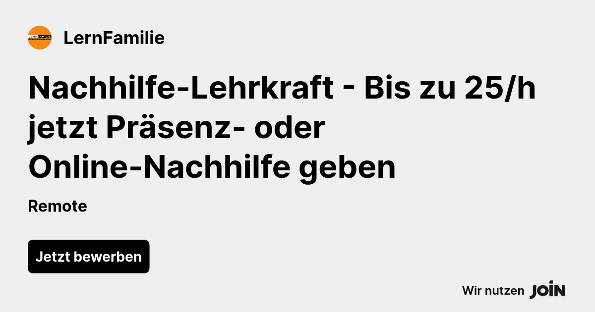 Lernfamilie logo