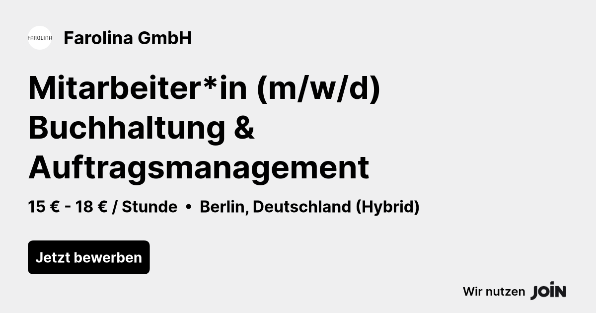Farolina GmbH logo