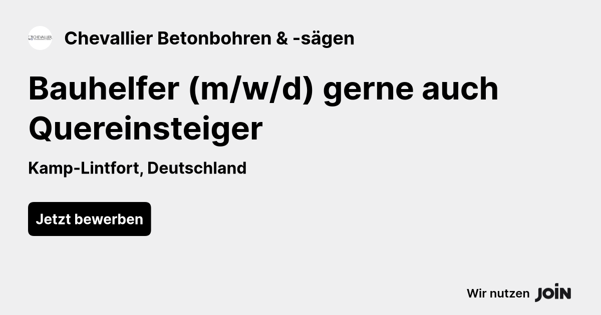 Chevallier Betonbohren & -sägen logo