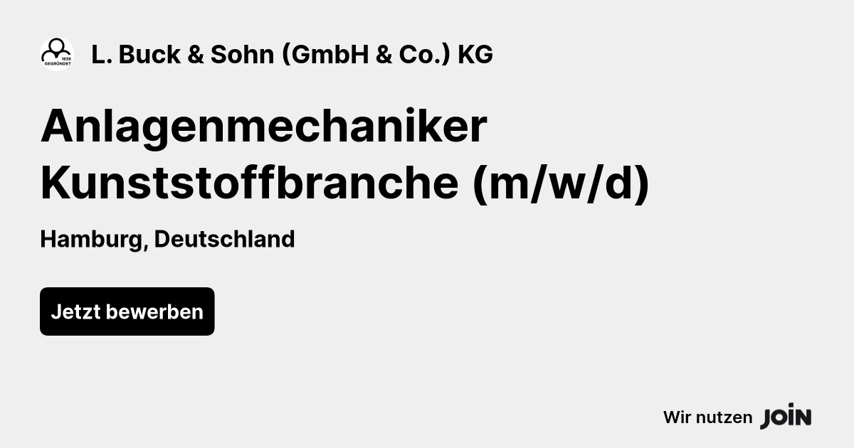 L. Buck & Sohn (GmbH & Co.) KG logo