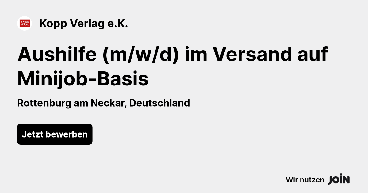 Kopp Verlag e.K. logo