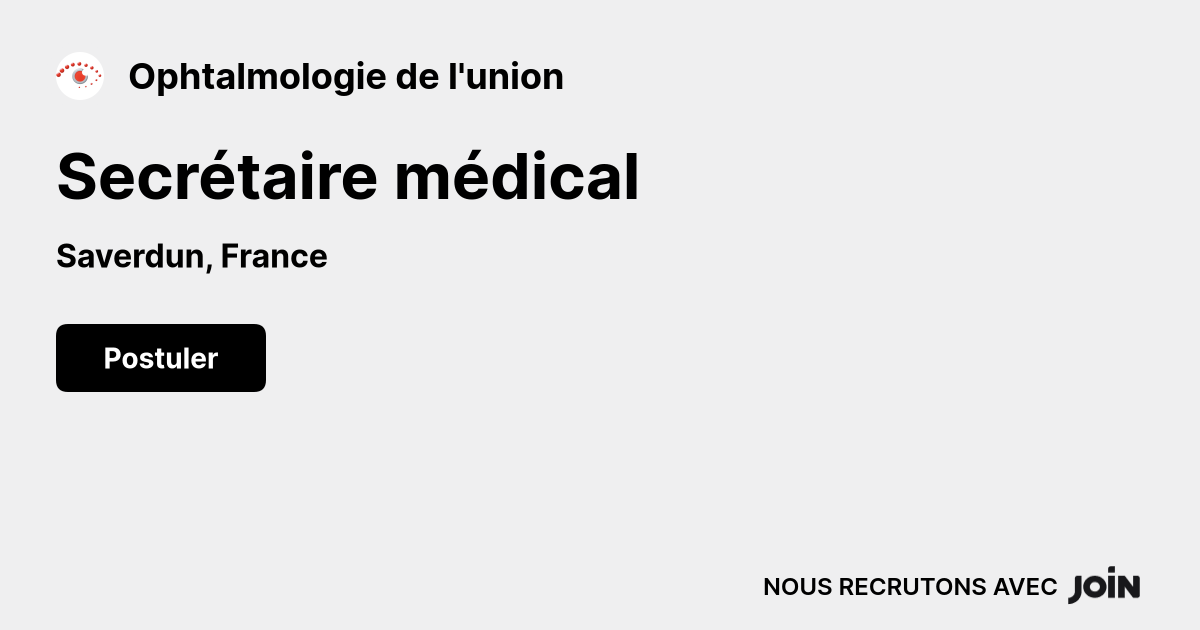 Ophtalmologie de l'union logo