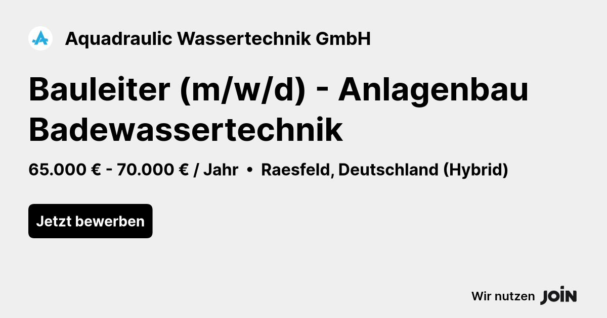 Aquadraulic Wassertechnik GmbH logo