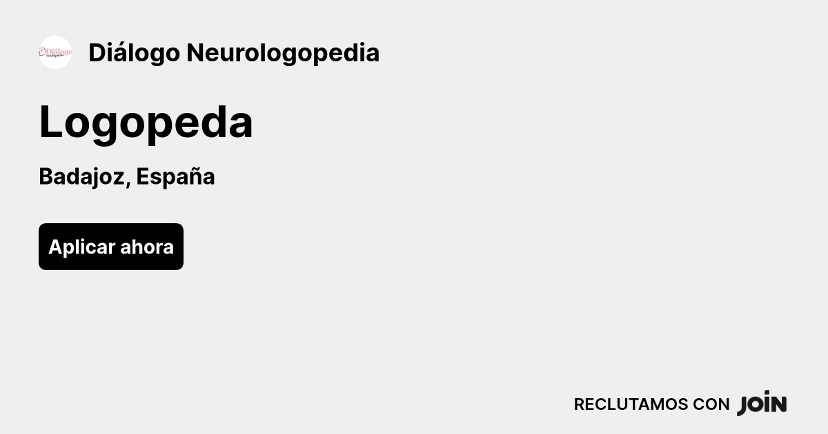 Diálogo Neurologopedia