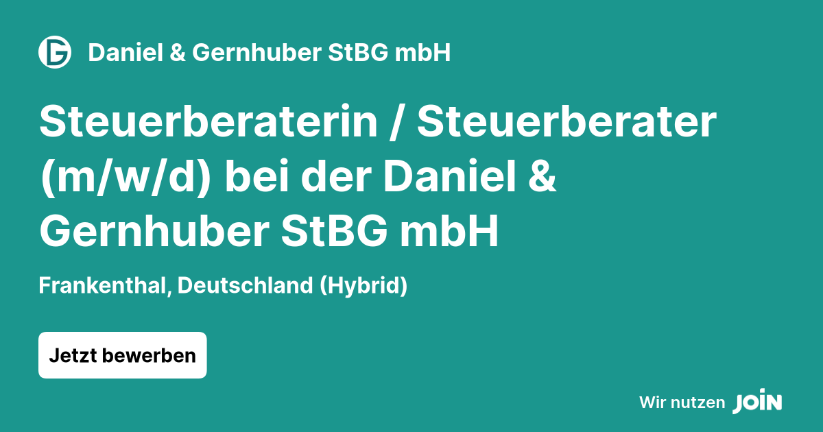 Daniel & Gernhuber StBG mbH logo