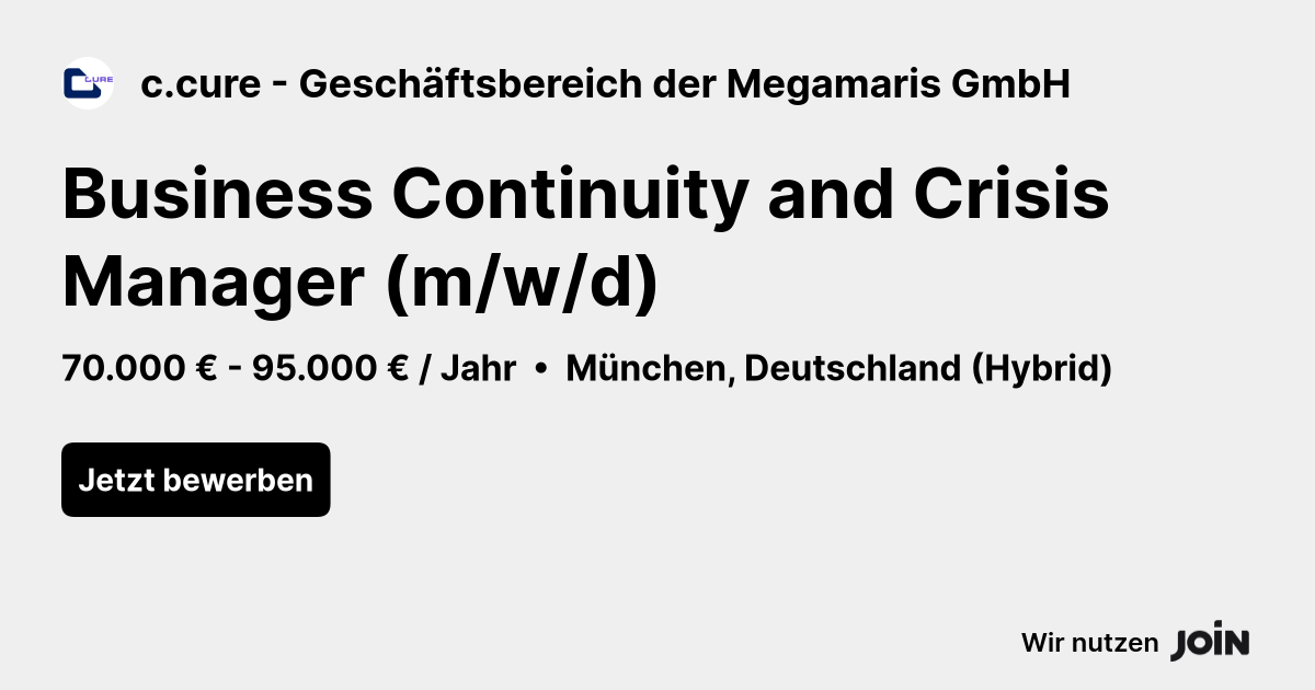 c.cure - Geschäftsbereich der Megamaris GmbH logo