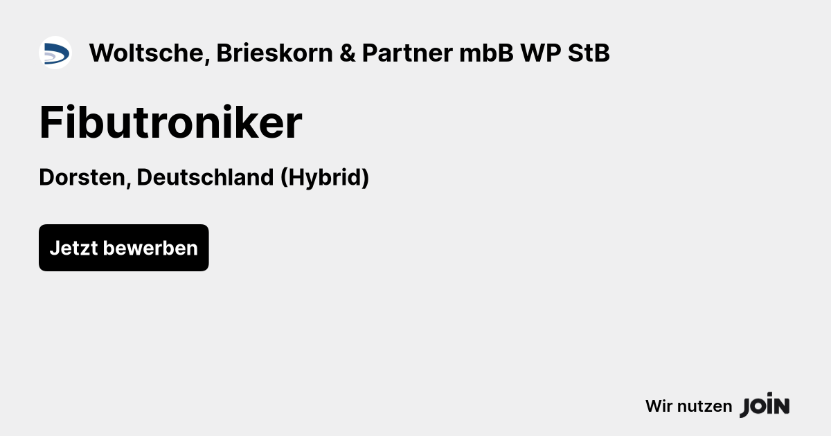 Woltsche, Brieskorn & Partner mbB WP StB logo