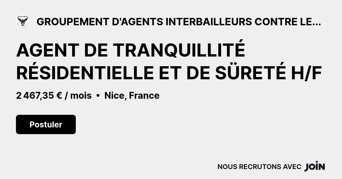 GROUPEMENT D'AGENTS INTERBAILLEURS CONTRE LES DESORDRES ET LES ABUS logo