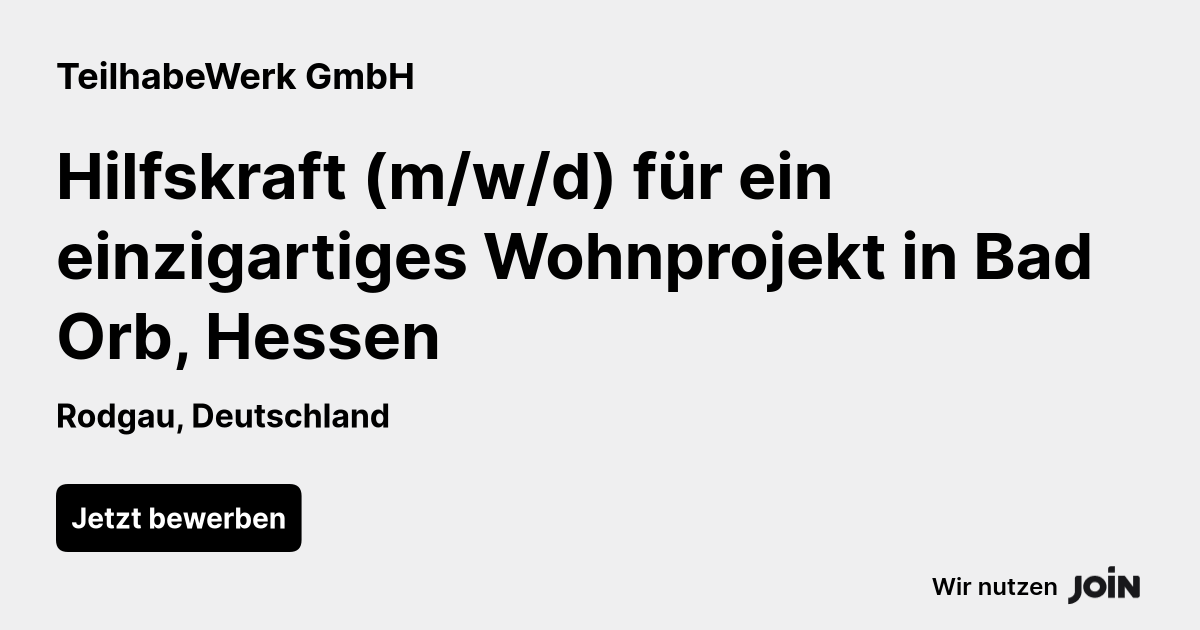 TeilhabeWerk GmbH logo