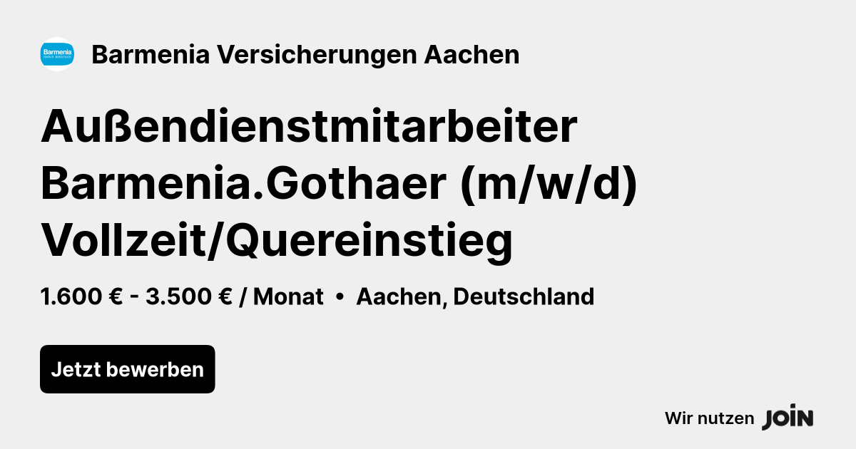 Barmenia Versicherungen Aachen logo