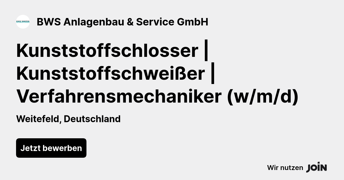 BWS Anlagenbau & Service GmbH logo