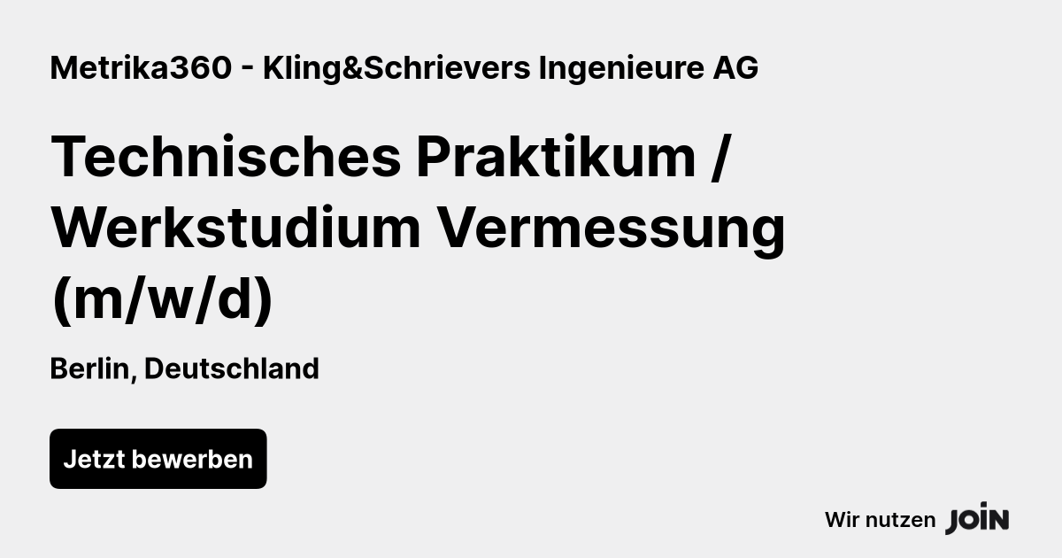 Metrika360 - Kling&Schrievers Ingenieure AG logo