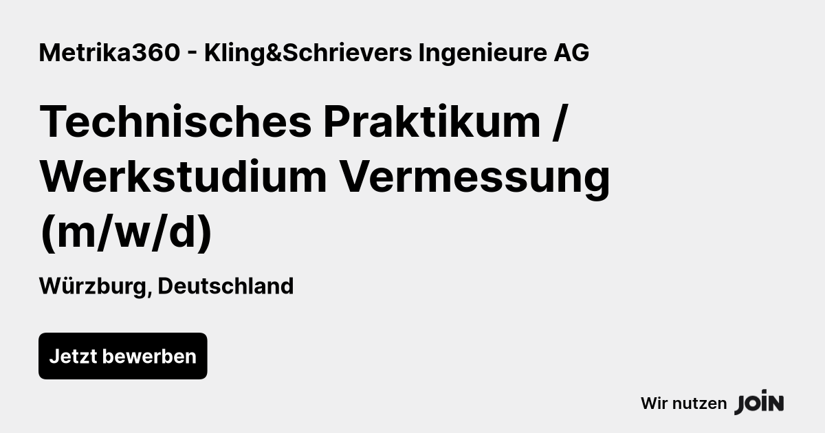 Metrika360 - Kling&Schrievers Ingenieure AG logo