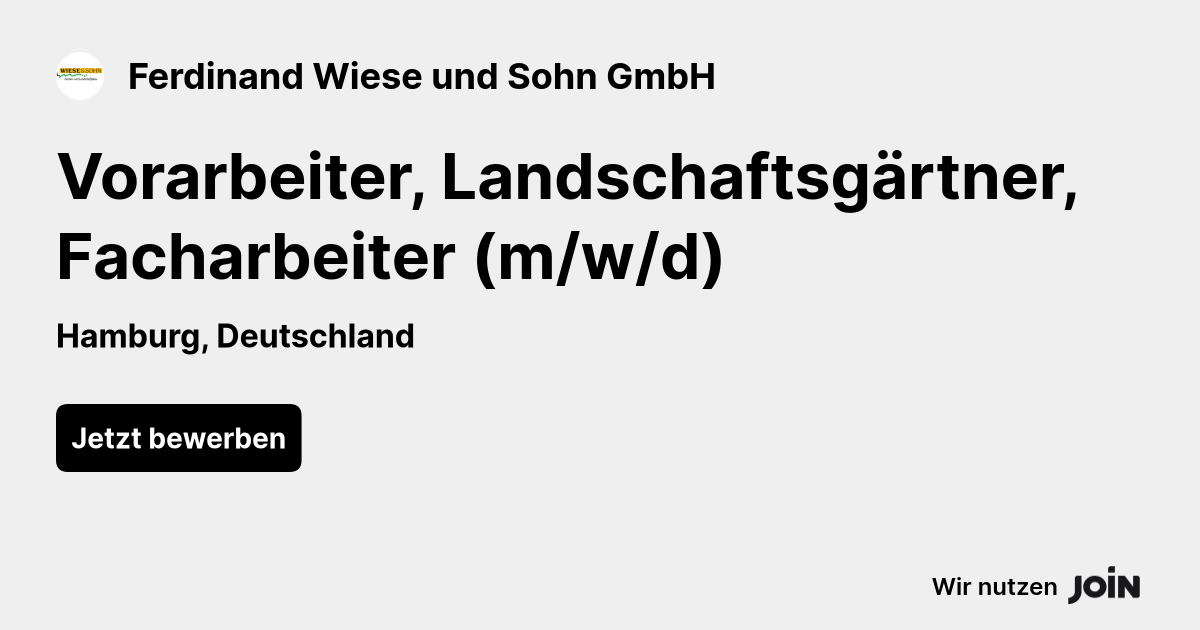 Ferdinand Wiese und Sohn GmbH logo