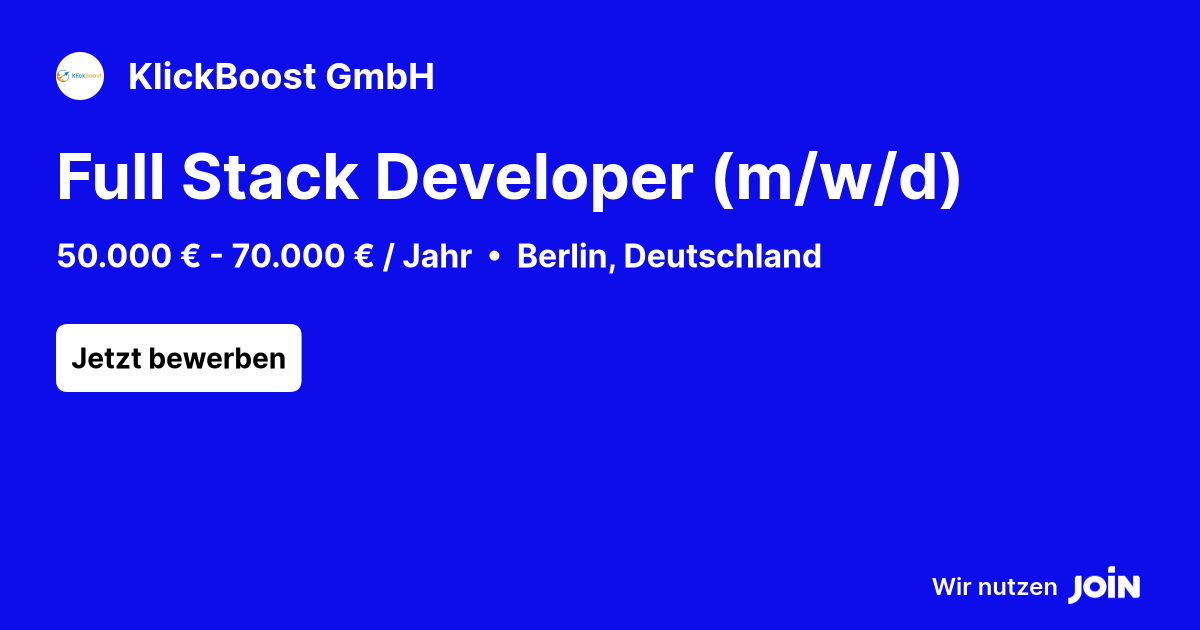 KlickBoost GmbH logo