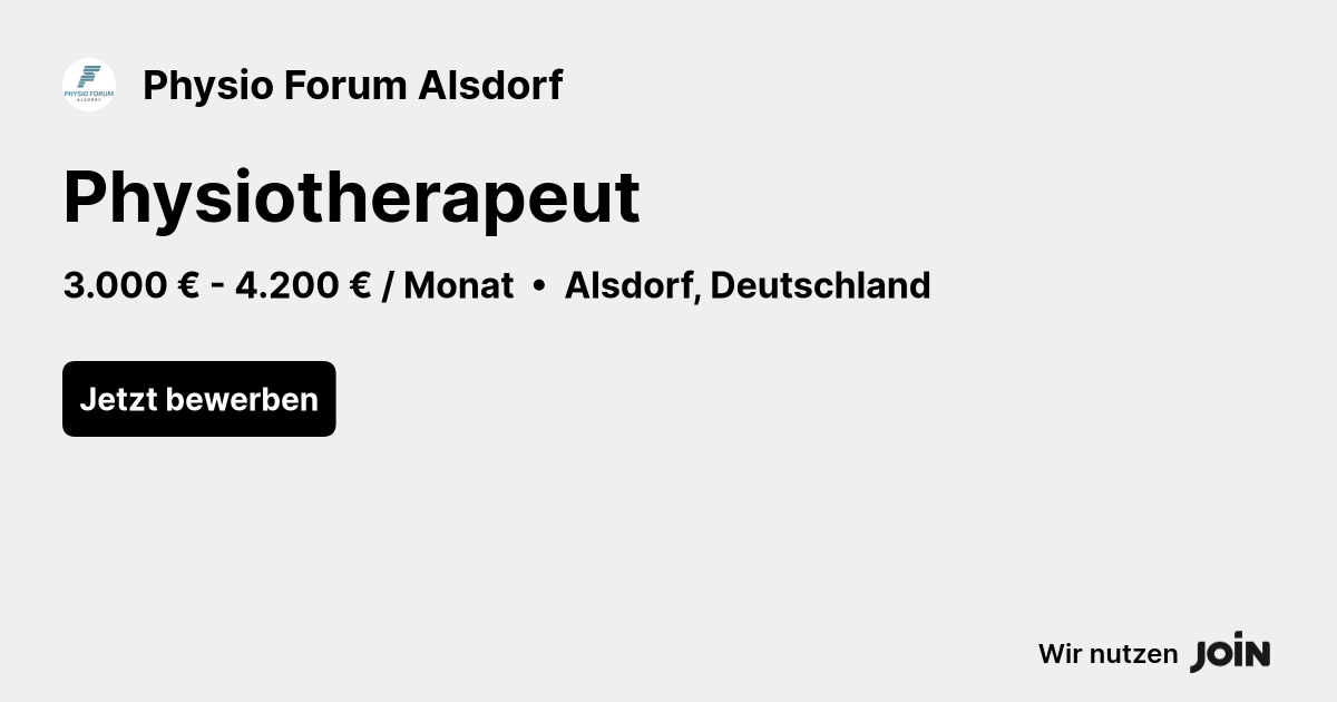 Physio Forum Alsdorf logo