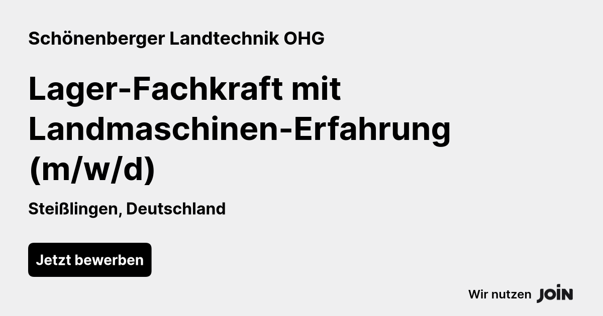 Schönenberger Landtechnik OHG logo