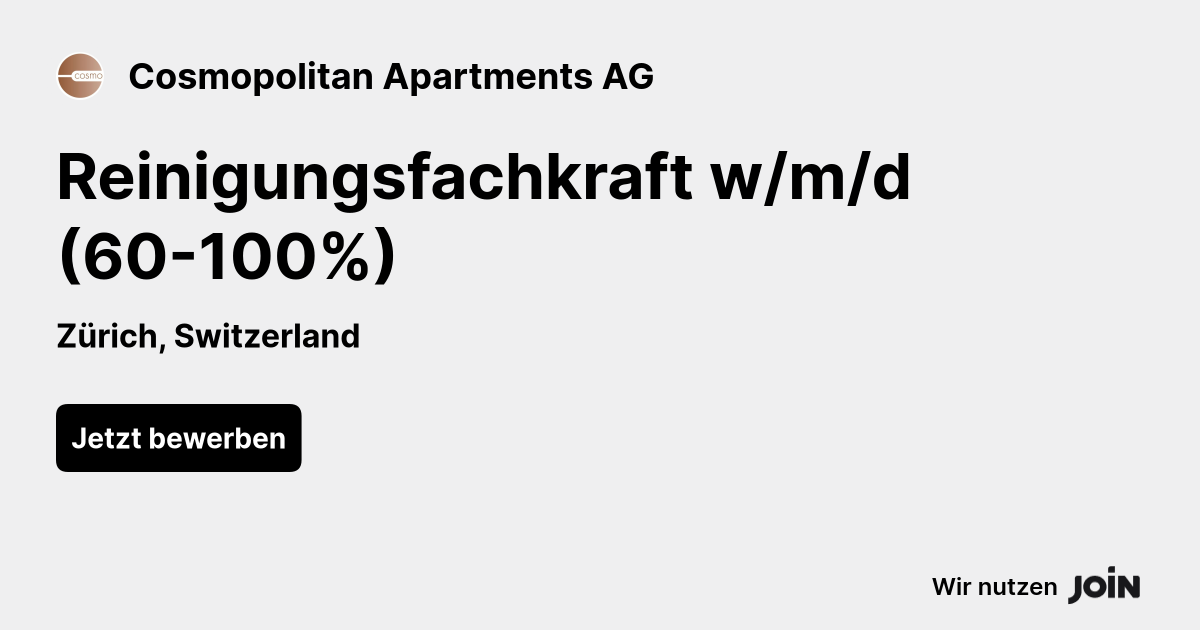 Cosmopolitan Apartments AG logo