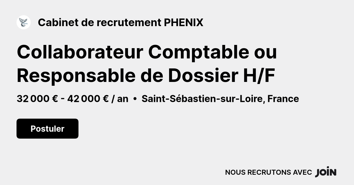 Cabinet de recrutement PHENIX logo