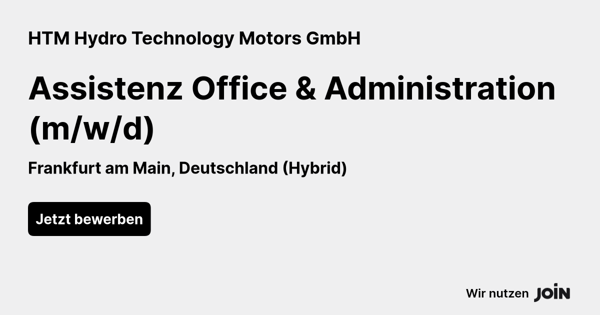 HTM Hydro Technology Motors GmbH logo