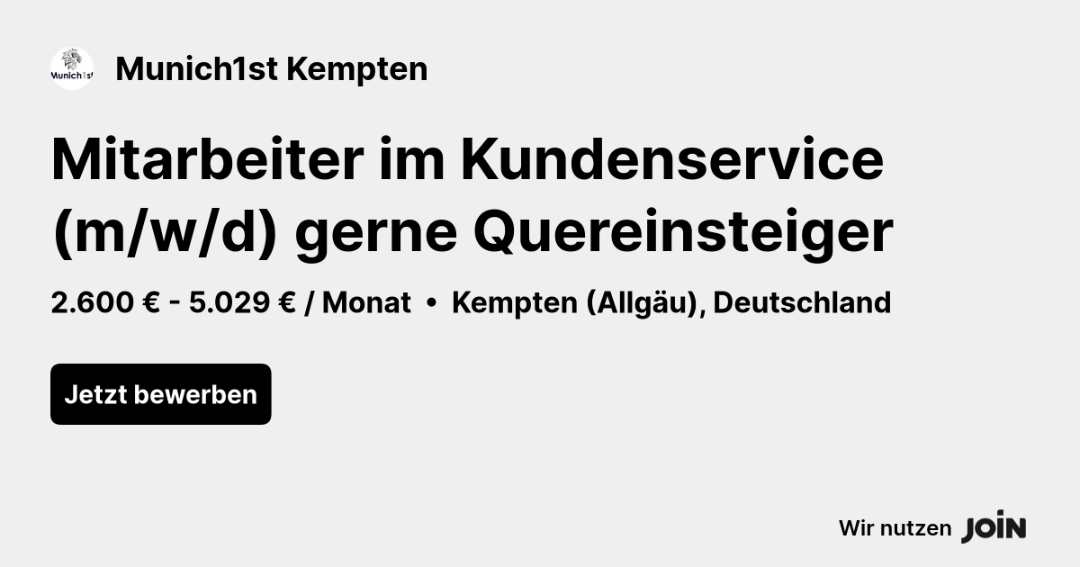 Munich1st Kempten logo