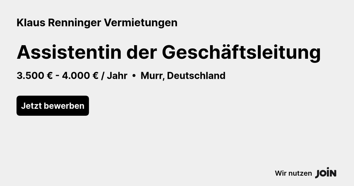 Klaus Renninger Vermietungen logo